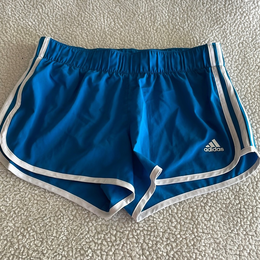 Adidas Blue teal colored shorts